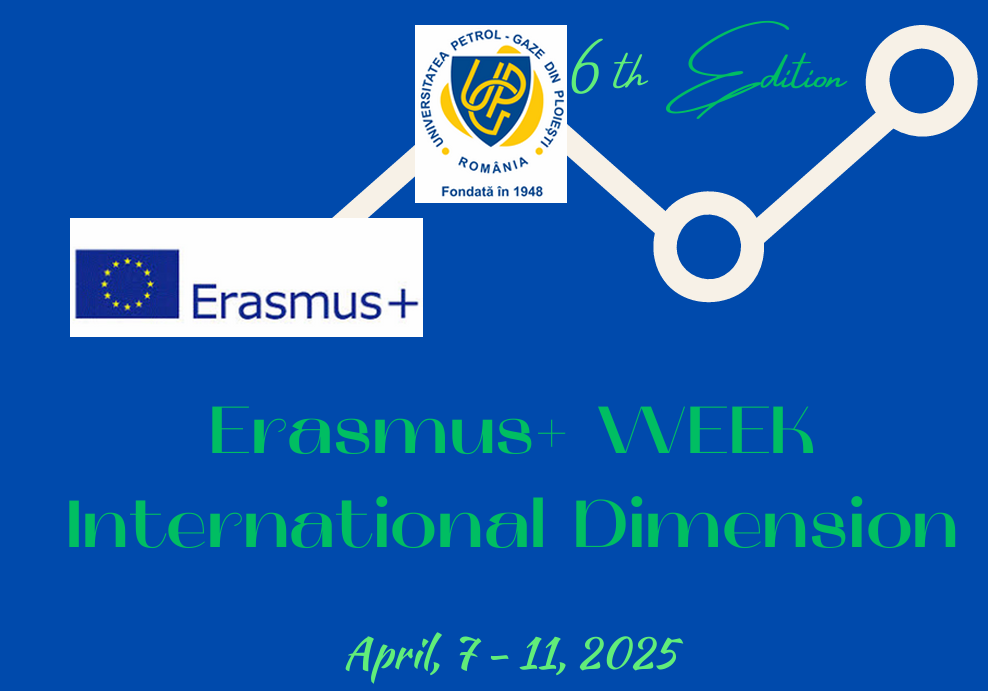 Erasmus+ WEEK International Dimension April, 7 – 11, 2025