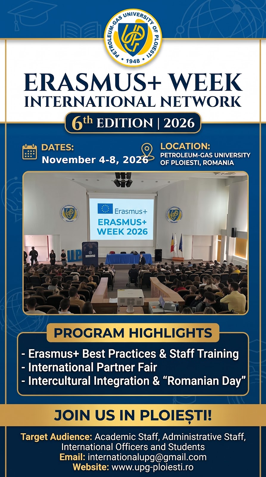 Erasmus+ Week Interantional Network 6th Edition