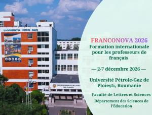 Formation internationalepour les professeurs defrançais — 2-7 décembre 2026 —FRANCONOVA 2026